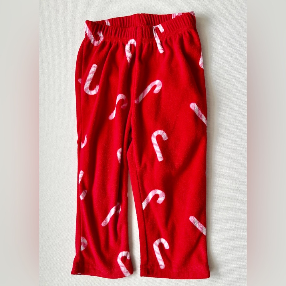 Old Navy girl’s pajama pants Red Candy Cane Pajama Pants. Size 18-24M.